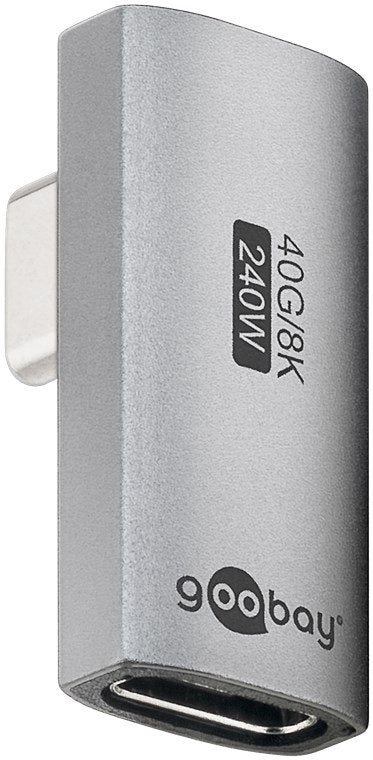 Goobay 74443 Usb-c™ Adapter Vertical 90° Rotated, USB4™ — image 1