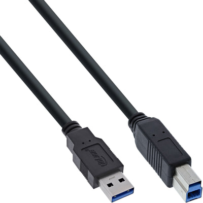 Inline Cable USB 3.0 Type a Male a Ty B Male Black 2M — image 1