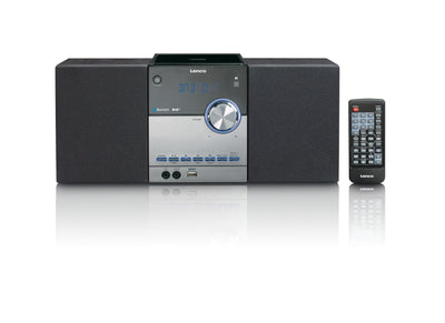 Lenco MC-150 Sistema Stereo Laptop Analógico And Digital 22W Black Silver — image 1