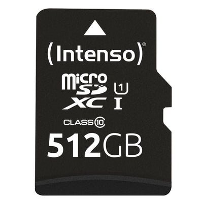 Intenso microSD 512GB Premium Uhs - I CL10 + Adapter SD — image 1