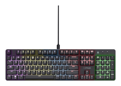 Trust Keyboard Gaming Gxt 871 Zora Mecanico RGB Colour Black — image 1