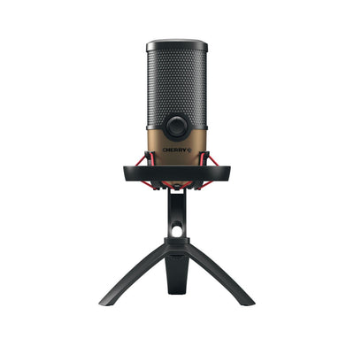 Cherry Um 9.0 Pro RGB Black Cobre Microphone Surface Desk — image 1