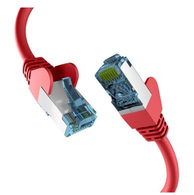 Efb RJ45 Network Cable With CAT.7 Rohcable Red 10M