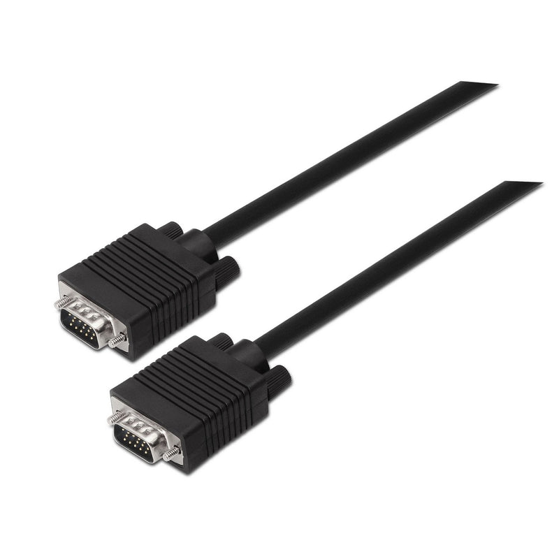 Aisens Cable Svga - HDB15/MACHO-HDB15/Male - 3M - Black