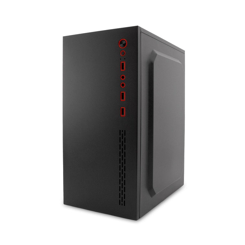 PC Case MPC-45 + Power Supply 500 Micro Tower MATX USB 3.0 Black