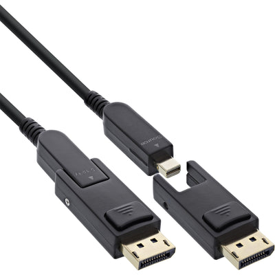 Inline® DisplayPort 1.4 Aoc Cable 8K4K, DisplayPort Plug Detachable 25M — image 1
