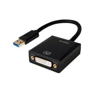 Logilink UA0232 Adapter USB Cable 3.0 DVI Black