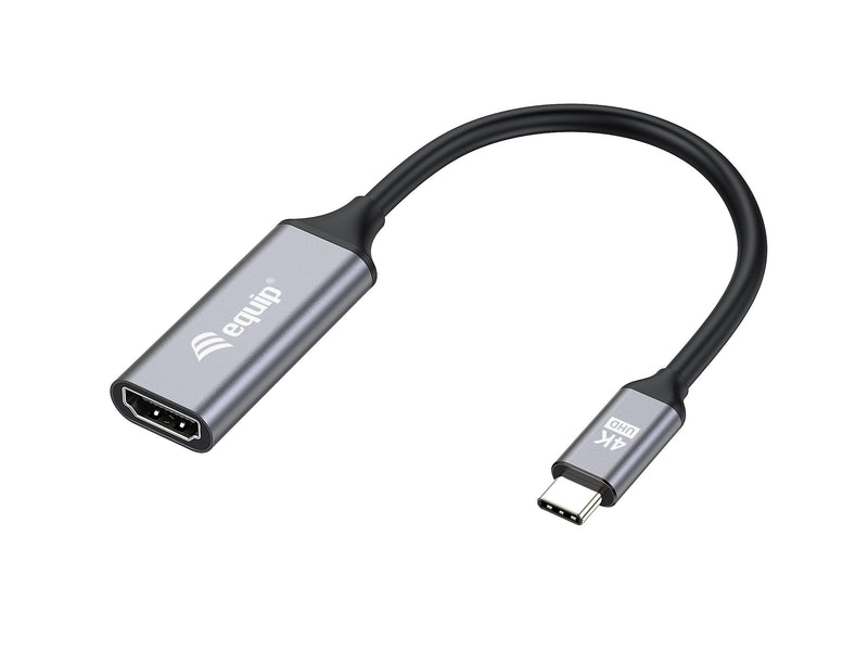 Equip 133491 Adapter USB-C - HDMI 2.0 4K60HZ 0.15M Black Grey