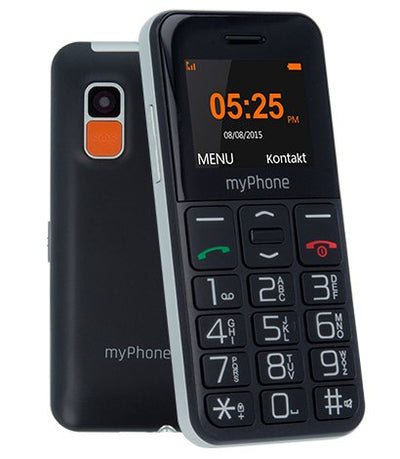 Myphone Halo Easy Black Mobile Phone Senior 1.77'' Camera VGA Bluetooth — image 1