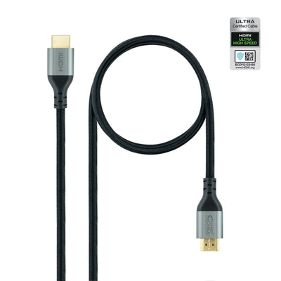 Nanocable HDMI Cable 2.1 Certificado Ultra Hs M-m 3M - Black — image 1
