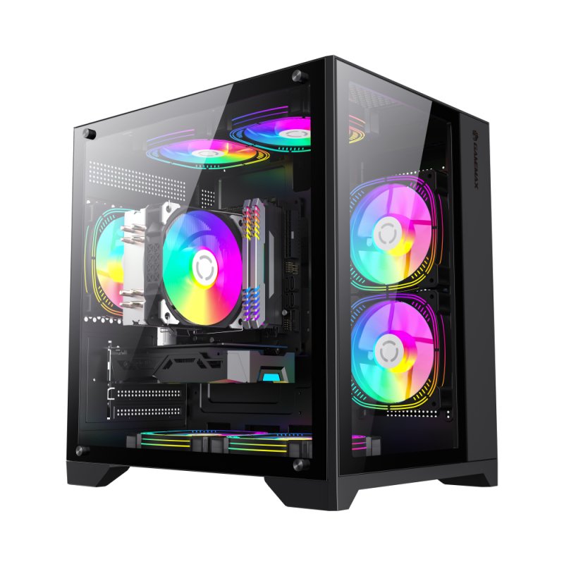 Gamemax PC Case Case Infinity Mini Bk M-atx