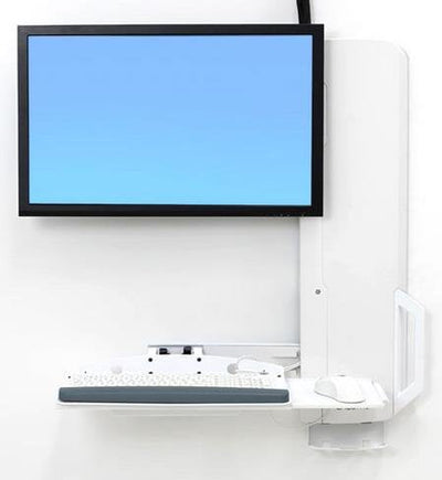 Ergotron 61-081-062 Stand Monitor 61CM (24) White Wall — image 1