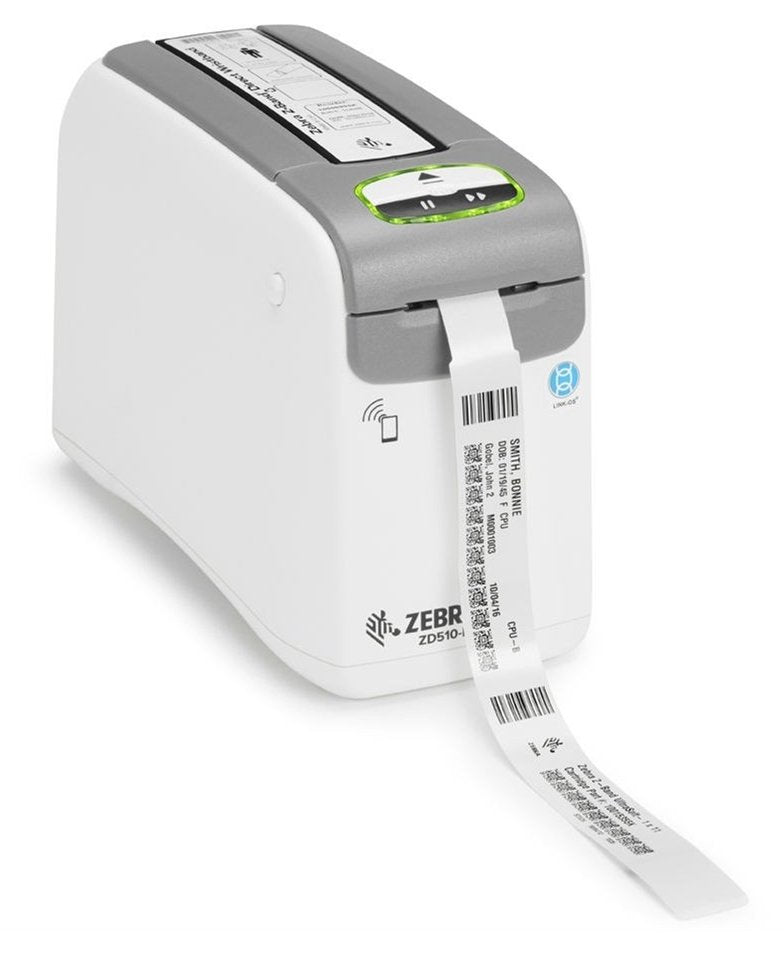 ZD510 Dt Printer Wristband Zpl Ther