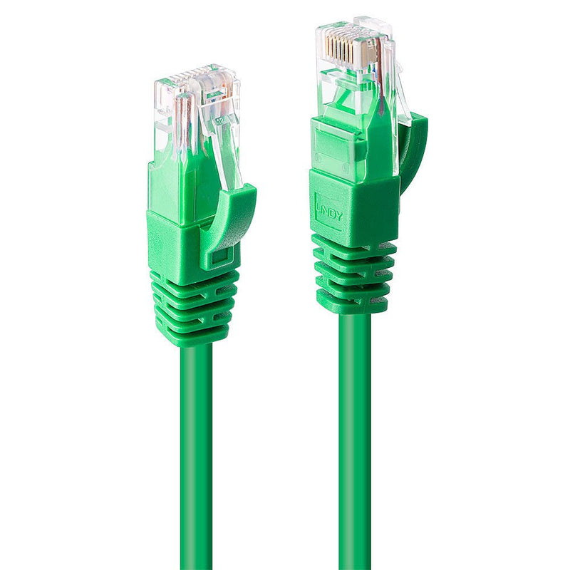 Lindy Network Cable CAT.6 U/UTP Green 2.00M
