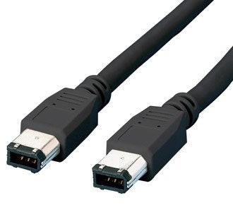Equip 128060 Cable Firewire 1,8M 6-P 4-P Black