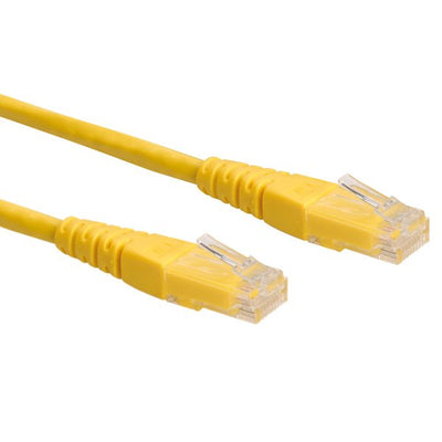 Roline Network Cable KAT.6 Class And UTP Yellow 1,5M — image 1