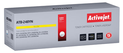 Activejet Toner Compatible Brother Spare Part Brother TN248Y Supreme 1000 Páginas Yellow — image 1