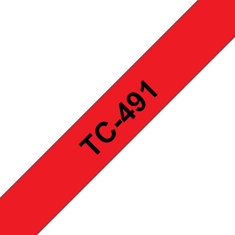 Brother Black Sobre Red Roll (0 9CM) Type Laminated P-touch PT-2000 PT-3000 PT-500 PT-5000 PT-8