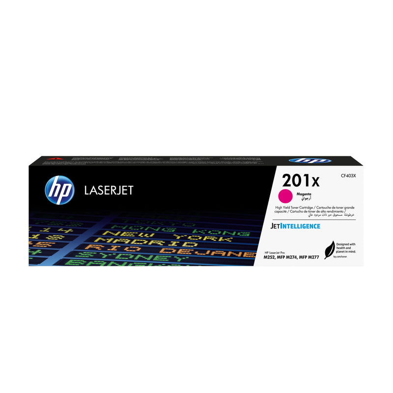 HP Genuine Toner 201X XL Magenta CF403X