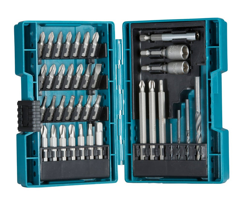 Makita Set Of Drill Bits And Drill Bits B-54106, 38 Pieces B-54106