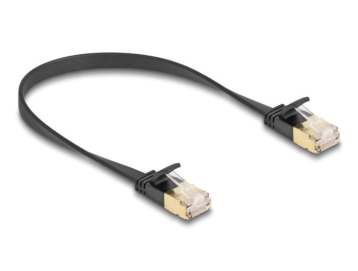 Delock RJ45 Network Cable CAT.6A Male a Male U/FTP 0,3M Black