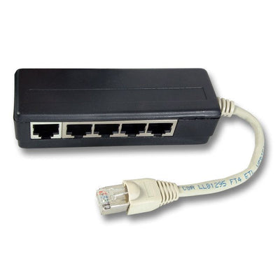 Efb ISDN 5-VÍAS Adapter, RJ45 Connector Male 5 X RJ45 Connector Female Terminiert — image 1