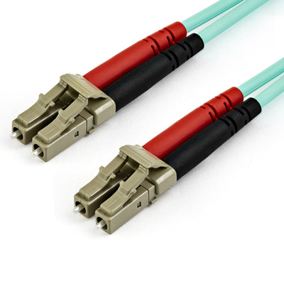 StarTech.com Cable 7M Fibre Optic Multimode Dúplex 50/125 Lc a Lc - Aqua - OM4 - Lszh — image 1