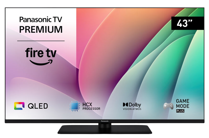 Panasonic TV 43 (3840X2160) TV-43W80A 16:9 4K QLED Fire TV Hdr Game Mode