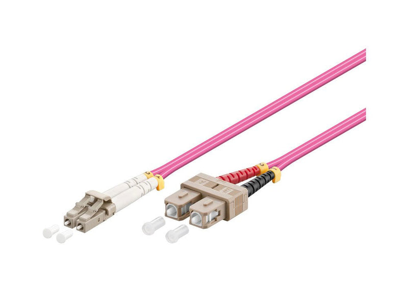 Good Connections Lwl Dpx Network Cable OM4 Mm 50 125Á Lc Sc 20M