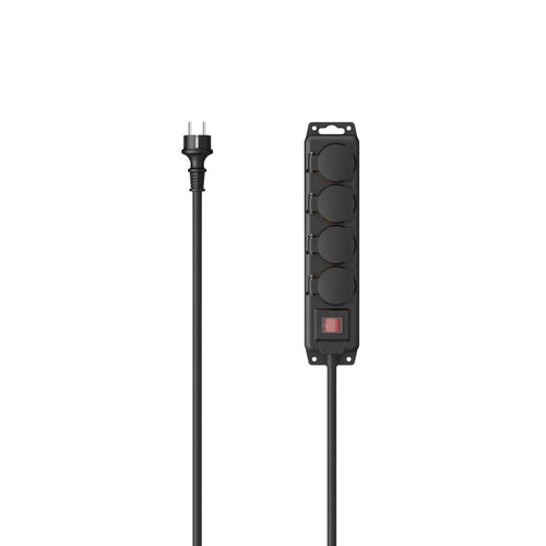Hama Power Strip Plugs With Switch 4M — image 1