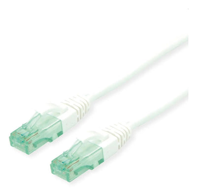 Roline Rm Network Cable CAT.6A UTP, White 0,3M — image 1
