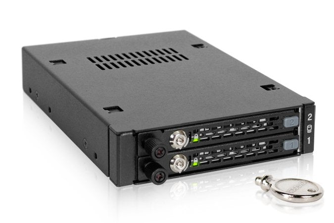 Icy Dock MB492SKL-B Panel Bahía Hard Drive Black