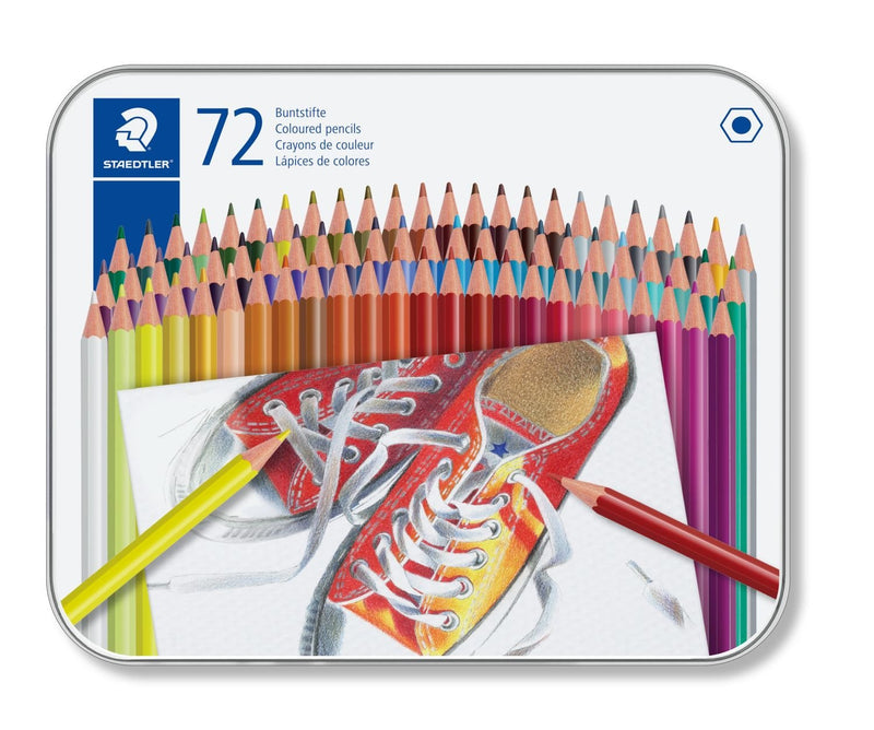 Staedtler Pencils Colours Hexagonales 72UDS