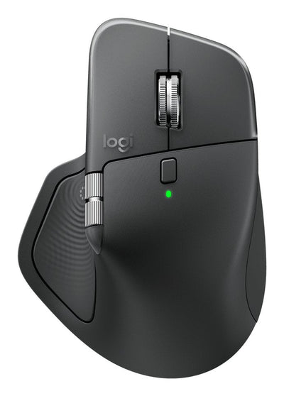Logitech Mouse Mx Master 4 Wireless 8000 DPI Graphite 8 Buttons Rechargeable — image 1