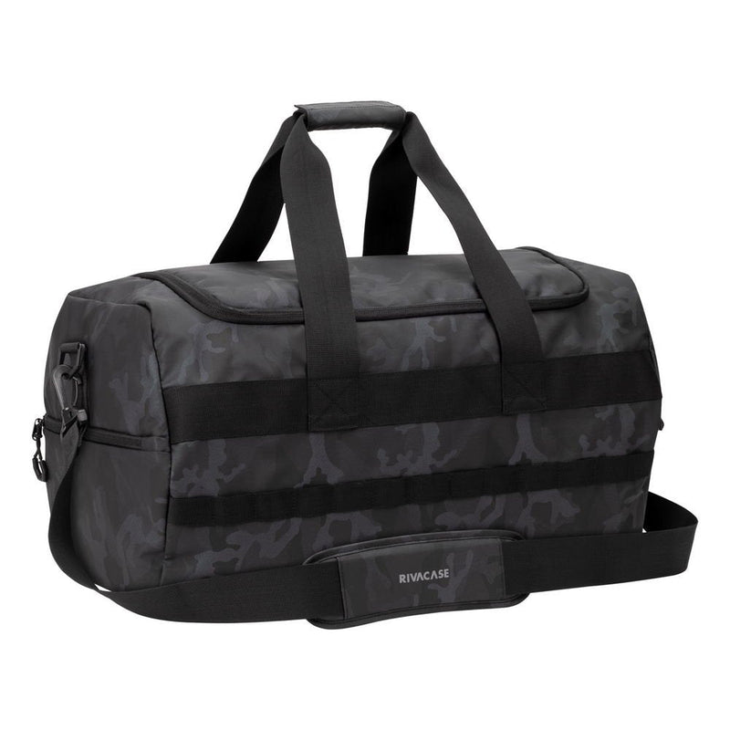 Rivacase Sherwood Bolso Lona 50 L Poliéster, Poliuretano Camuflaje Grey Camo 7642