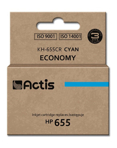 Actis Ink KH-655CR Spare Part HP 655 CZ110AE - Standard - 12ML - Cyan) — image 1
