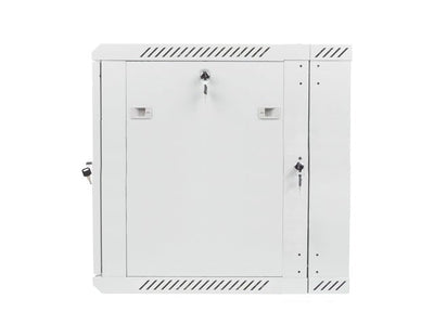 Lanberg Cabinet Rack 19 Double Sección Assembly Wall 12U / 600X600 Autoarmas (paquete Flat Grey — image 1