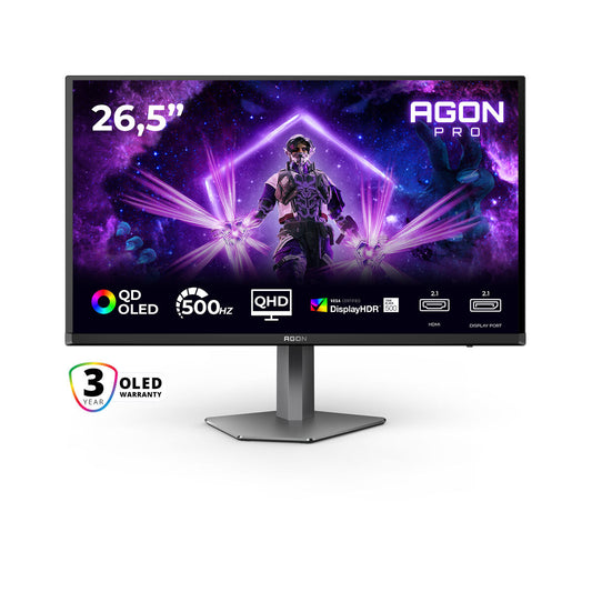 Aoc Gaming Monitor Aoc Ag276Qkd2 Quad Hd 27"