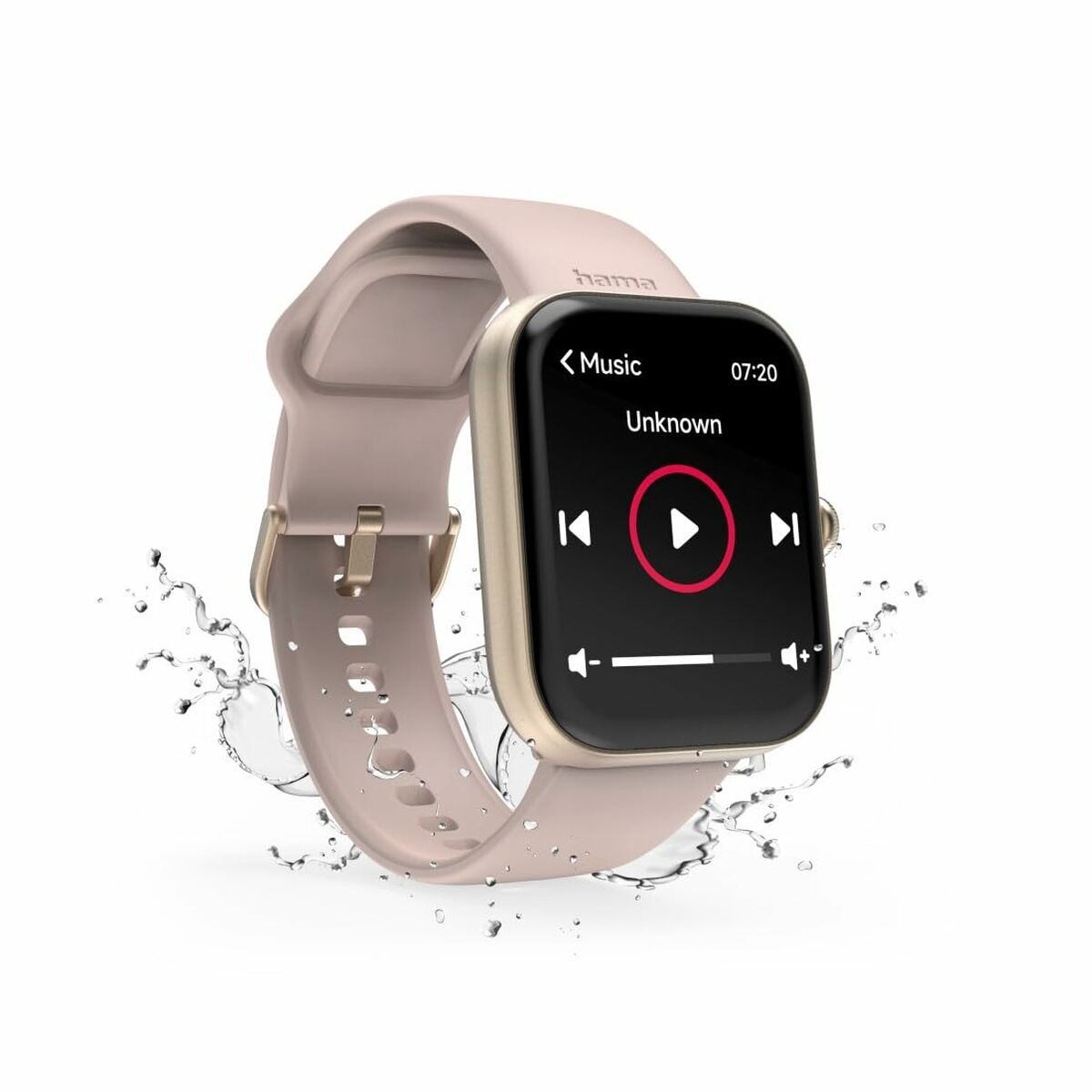 Hama Smartwatch Hama 00178615 Fit Watch 5000 Pink Rose Gold 1,65"