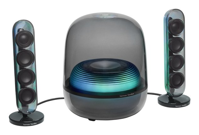 Harman Kardon Bluetooth Altavoz Soundsticks 5 190W Rms Bluetooth Conectividad HDMI Arc Negro