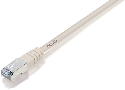 Equip Network Cable CAT.5E F/UTP 2x RJ45 7.50M Beige — image 1