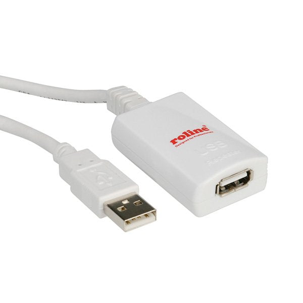Roline USB 2.0 Alargador White 5M