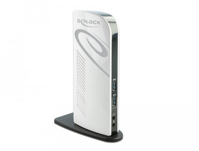 Delock USB Dockingstation Dual HDMI Full-hd / USB 3.2 / LAN / Audio — image 1