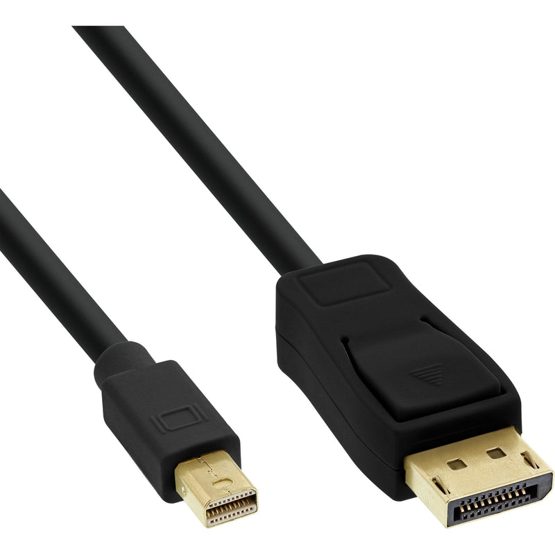Inline Cable Mini DisplayPort a DisplayPort Black 0,3M
