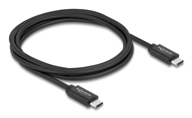 Delock Koaxiales USB 40Gbps USB Cable PD 3.1 240W 2M