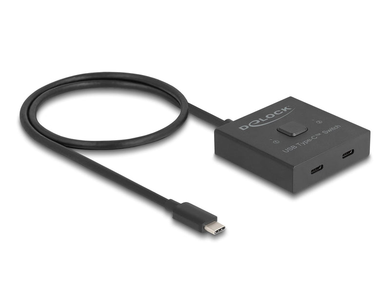 Delock USB 10Gbps USB Type-c Switch 2 Auf 1 Bidireccional 8K