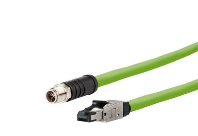 Metz Connect M12 Indumrial Ethernet Leitung X-kodiert Pur M12 RJ45 10,0M — image 1