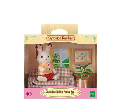 Epoch Sylvanian Families - Schokoladenhasen Vater Wohnzimmer Set 5013 — image 1