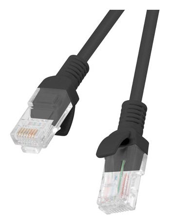 Lanberg Network Cable PCU6-10CC-1000-BK, RJ45,UTP, CAT.6,10M, Black — image 1
