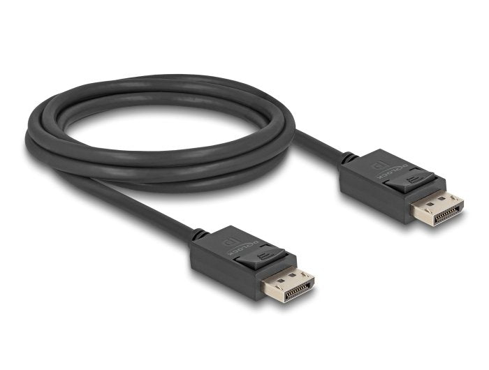 Delock 80493 Cable DisplayPort 16K 30 HZ / 8K 60 HZ 40Gbps 2M